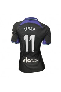 Atletico Madrid Thomas Lemar #11 Voetbaltruitje Uit tenue Dames 2022-23 Korte Mouw